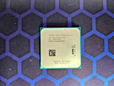 AMD AD980BAHM44AB A12-9800 Series Desktop CPU Processor 3.80GHz AM4 - Image 1 of 2