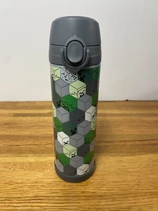 "Seltene Keramikscheune Kinder Mackenzie Minecraft Wasserflasche Neu ohne Etikett ""LESEN!" - Bild 1 von 9