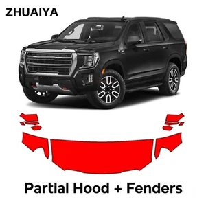 Hood Precut PPF Paint Protection Film For GMC Yukon AT4 2021-2024 - Picture 1 of 8
