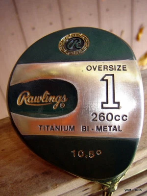 Club de golf: RAWLINGS Titanium Bi-Metal 260cc #1 DRIVER 10.5* grafito diestro Foto 1 de 4
