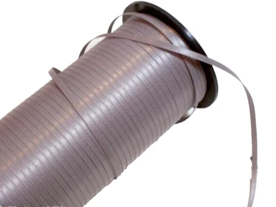 Offray Brand Gray Double-Face Satin Ribbon 1/8 inch wide x 20 yards Weddings B8 - Image 1 of 3