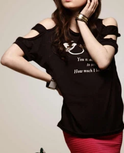 CAMISETA MANGA MURCIÉLAGO SUELTA TRANSPIRABLE NIÑA Y MUJER, CAMISA MANGA CORTA - Imagen 1 de 1