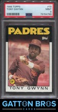 1986 Topps Tony Gwynn #10 PSA 9 MINT