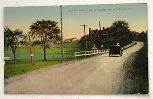 State Road Southwest of  Utica, NY postally unused  - Picture 1 of 2
