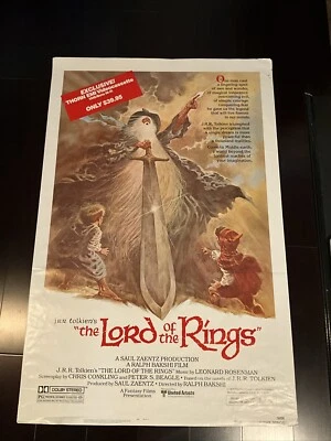 LORD OF THE RINGS ORIGINAL 1978 ONE SHEET POSTER THORN EMI Variant LOW PRICE - Image 1 of 4