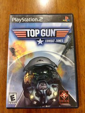 Top Gun Combat Zones (Sony PlayStation 2, 2007) PS2 W/MANUAL! NO SCRATCHES!