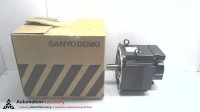 SANYO DENKI 50601-1412, KAWASAKI AC SERVO MOTOR, P80B22450LCPUB, NEW #310889 - Image 1 of 4