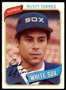 1980 Topps Rusty Torres . Chicago White Sox #36