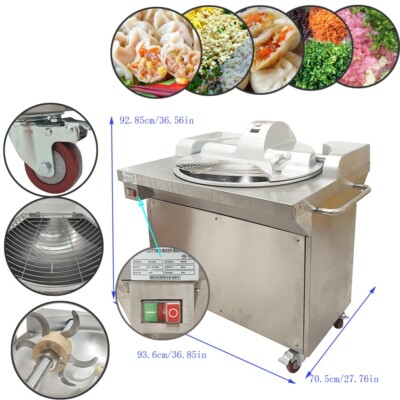 110V 24L Meat Vegetable Prep Food Processor F...
