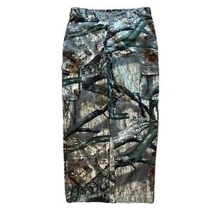 Browning Mossy Oak Treestand Camo Cargo Pants Large Men’s Size 36x32 Baggy Y2K - Picture 1 of 11