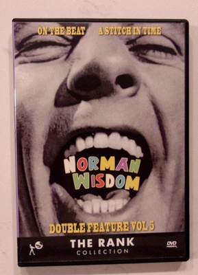 Norman Wisdom - Vol 5 ON THE BEAT + A STITCH IN TIME - DVD - Image 1 of 2