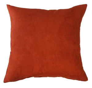 THE WELL DRESSED BED Marrakesch Paprika MICROSUEDE Akzent Kissenbezug 20x20 - Bild 1 von 4