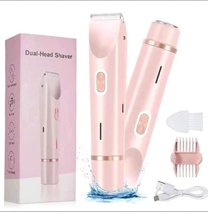 Electric Razor for Women Cordless 2 in 1 Electric Lady Shaver Wet & Dry Painless - Picture 1 of 4
