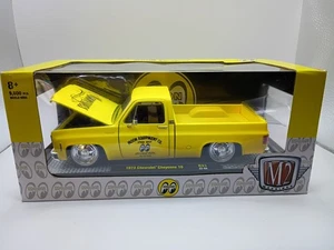 M2 Machines 1:24 1973 Chevrolet Cheyenne 10 Moon Equipment Co. Mooneyes - Picture 1 of 16