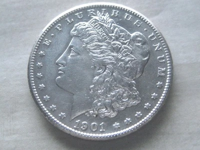 1901-S Morgan Dollar, Bright Shiny Desirable Date (18-G)++++ - Image 1 of 4