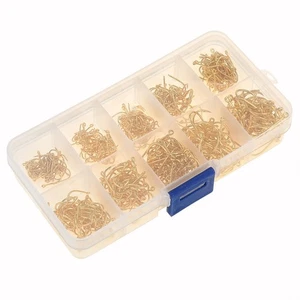 Aparejo de gancho de pesca de agua salada anzuelo negro de acero de alto carbono 500 piezas HGDC - Imagen 1 de 3