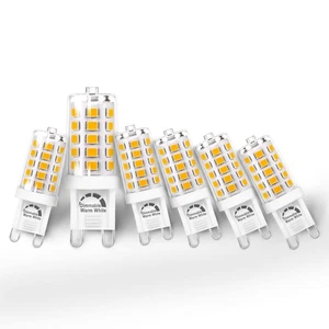 Heifymi G9 LED Bulb Dimmable 5W 2700K Soft Warm White, Replaces 40W Halogen - Picture 1 of 7