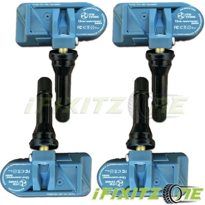 Sensor de presión de neumáticos ITM doble mHz TPMS para Nissan Versa hatchback 2011 [cantidad 4] Foto 1 de 4