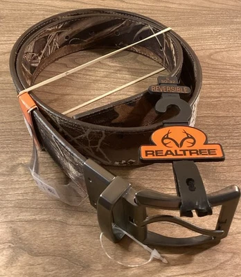 Realtree Max-7 To Realtree Edge Men’s Reversible Scent Control Belt S-30-32 NEW - Image 1 of 2