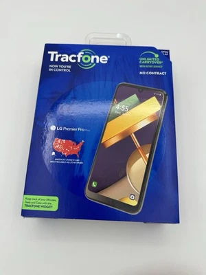 LG Premier Pro Plus (L455DL) 32GB TracFone Only Black Silver Smartphone- Tested - Image 1 of 4