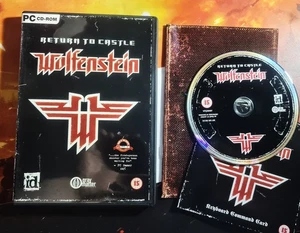Return to Castle Wolfenstein - Juego CD-ROM para PC con Manual y Tarjeta de Comando CIB - Imagen 1 de 5