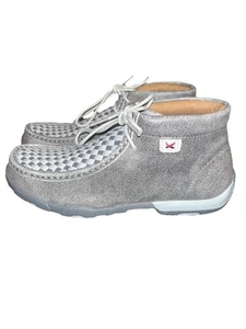 Twisted X Damen Gr. 7 M Chukka Driving Mokassin Mokassin grau Stiefelette - Bild 1 von 10