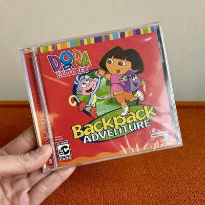 2002 Dora The Explorer Backpack Adventure Computer Game Nick Jr NEW/SEALED - Image 1 of 4