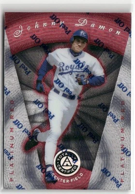 1997 Pinnacle Totally Certified #104 Johnny Damon #/3999 ☘️A18 - Image 1 of 2