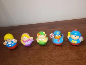 Vintage 5 Hasbro Playskool Weebles Wobbles - Bild 1 von 11