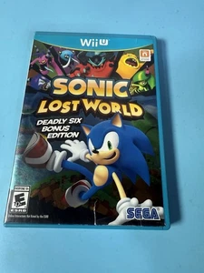 Sonic Lost World Deadly Six Bonus Edition CIB - Authentic & Tested - Picture 1 of 3
