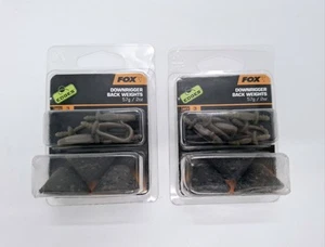 Fox Back Leads Edges Downrigger Gewichte Karpfenangeln Blei Clips 57g x 2 Packungen - Bild 1 von 6