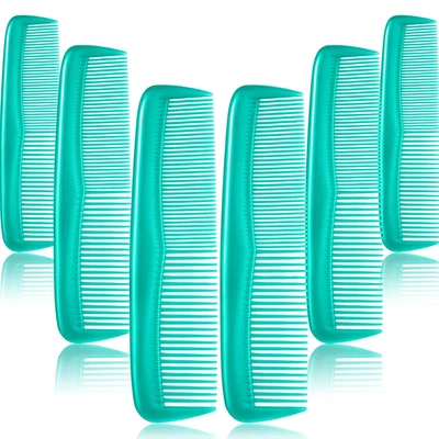 12 Pieces Hair Combs Set Pocket Plastic Fine Tooth Dressing Comb for Women and M - Image 1 of 4