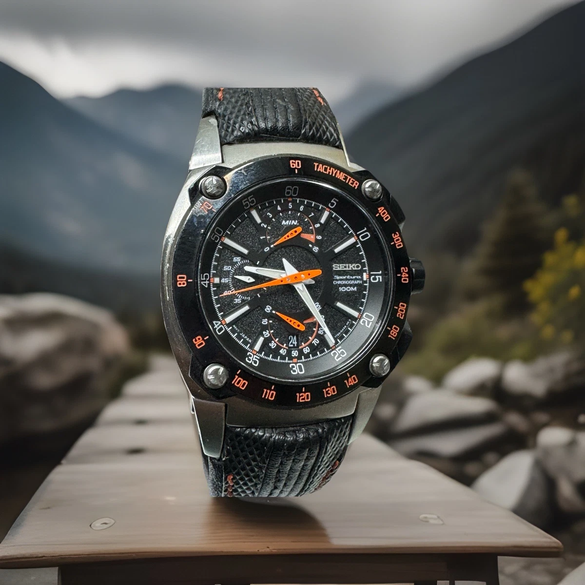 Seiko Sportura Chronograph Wristwatches for sale - eBay