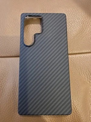 Чехол для телефона Samsung Galaxy s25 Ultra из углеродного волокна арамид - Изображение 1 из 3
