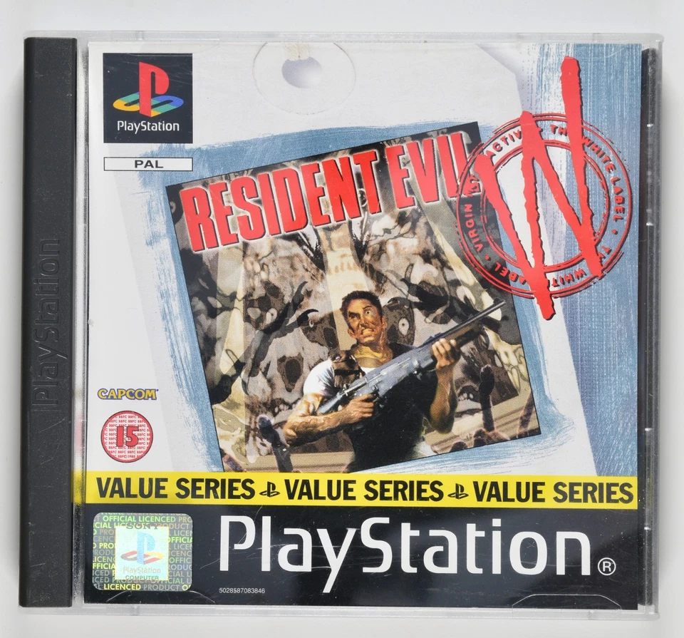 Resident Evil PS1 Game Complete In Good Condition 1996/Tested/PAL/VALUE SERIES - Image 1 of 4