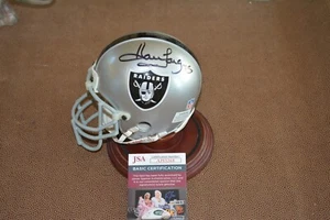 Howie Long Autographed Raiders Mini Helmet JSA Authentication - Picture 1 of 2
