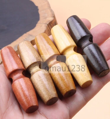 10x Wood Toggle Button 30mm 40mm 50mm 60mm For Duffle Coat Sewing Knitting Craft - Image 1 of 4