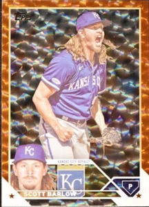 2023 Topps Series 1 Orange Ice #9 Scott Barlow 276/299 Royals - Bild 1 von 1
