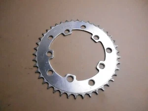 80’s Vintage Old School BMX Tuf Neck 42t Silver Chainring - Picture 1 of 5