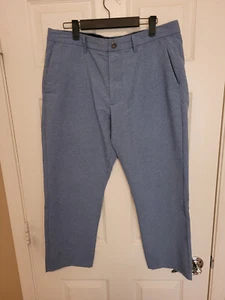 Pantalones de golf Bonobos para hombre medida 34x27 azul calce atlético elástico - Imagen 1 de 9