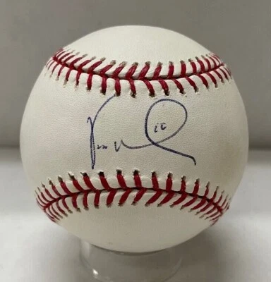 Vernon Wells Signed Official Major League Baseball Beckett BAS G68248 Blue Jays - Image 1 of 2