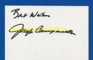 JOSEPH CAMPANELLA Mannix & Days Of Our Lives SIGNIERT Autogramm 4x6" Karteikarte - Bild 1 von 1