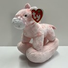 TY Baby PRETTY PONY the Pink Horse (8 Inch) NWT- Plush Toy Stuffed Animal Gift