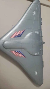 Micro Machines 1989 Imperial Gray Stealth Bomber Carrying Case W/Extras - Picture 1 of 6