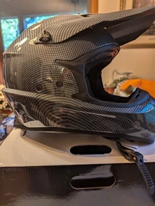 Favoto Adult Dirt Bike Motorcycle Helmet Medium 57-58 DOT HHS Black NEW In Box - Picture 1 of 16