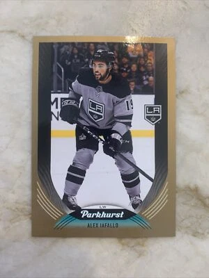 Alex Iafallo 170 Parkhurst Upper Deck 2020-21 Gold Border SSP!!! Kings A1724 - Image 1 of 2