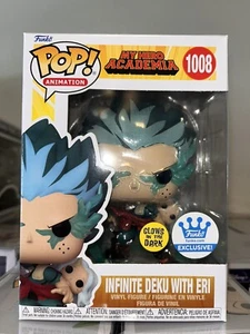Funko PoP InFinite Deku W/ Eri Glow in Dark 1008 MHA Funko Shop Sold out HoT ๐ฅ - Picture 1 of 8