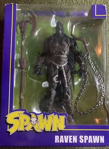 McFarlane Raven Spawn 7” Action Figure In Stock DAMAGED PACKAGE! - Picture 1 of 6