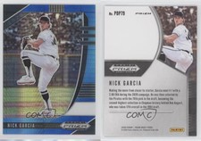 2020 Panini Prizm Draft Picks Blue and Carolina Hyper Nick Garcia #PDP79