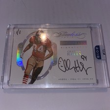 2016 Panini Flawless Legendary Signatures Charles Haley Auto 1/1 One Of One HOF